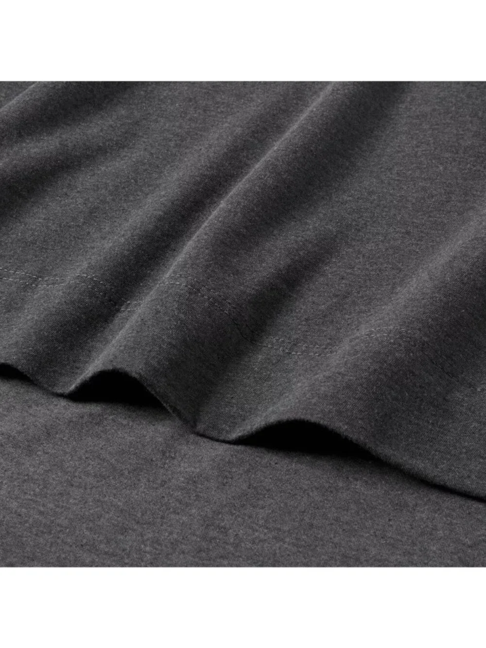 Threshold Cotton Jersey Heather Charcoal King Size 4 Piece Sheet Set NWOT